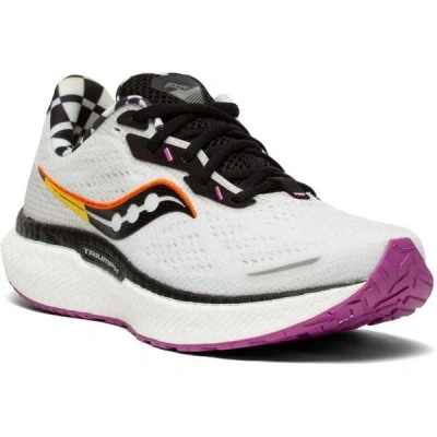 Saucony Triumph 19 S10678-40 Sneaker Women's White Running Shoes Gbnc1297