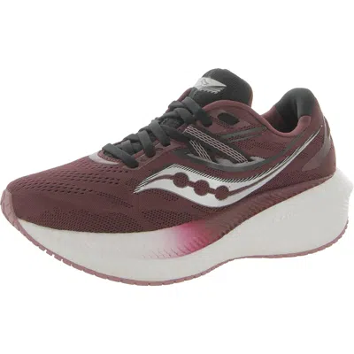 Saucony Triumph 20 Womens Fitness Workout Running Shoes In Multi
