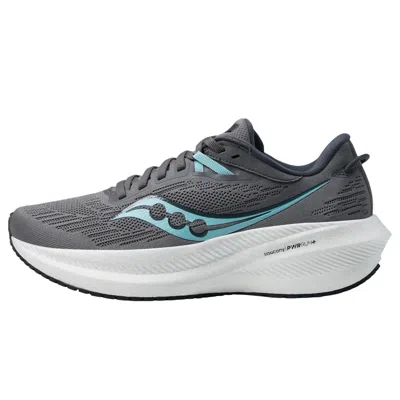 Saucony Triumph 21 Gravel / Black S10881-11 Women's In Gray