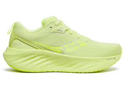 Pre-owned Saucony Triumph 22 (women's) Sneakers In Sunny/citron