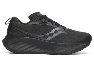 Pre-owned Saucony Triumph 22 (women's) Sneakers In Triple Black