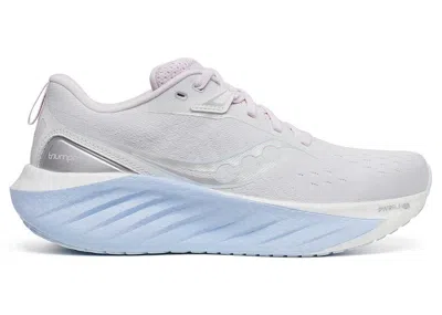 Pre-owned Saucony Triumph 22 (women's) Sneakers In White/ice Melt