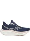 Saucony Triumph 23 Knitted-panel Trainers In Blue