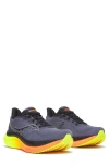 Saucony Dynamic Gradient Running Sneakers With Breathable Mesh Upper In Multi