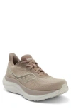Saucony Triumph 23 Running Shoe In Taupe