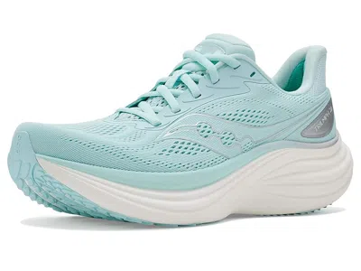 Saucony Triumph 24 Women's Running Shoes Spa/silver: 8.5 B - Medium In Blue