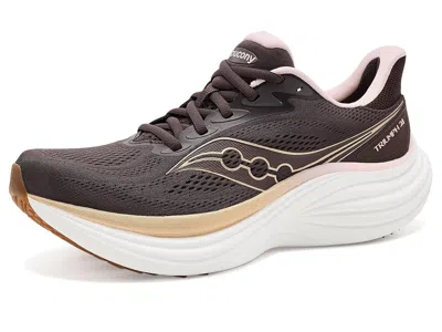 Saucony Triumph 24 Women's Running Shoes Torte/touch: 9.5 B - Medium In Black