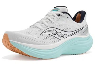 Saucony Triumph 24 Women's Running Shoes White/spa: 6 B - Medium In Multi