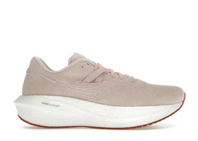 Pre-owned Saucony Triumph Rfg (women's) Sneakers In Lotus