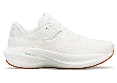 Pre-owned Saucony Triumph Rfg (women's) Sneakers In White
