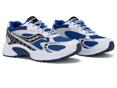 Saucony Volt 1000 (little Kid/big Kid) Kids Shoes Silver/royal : 13 Little Kid W