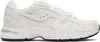 Saucony White & Off-white Grid Jazz 9 Suede Sneakers