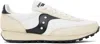 Saucony White & Off-white Trainer 80 Sneakers In White/black