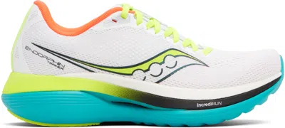 Saucony White Endorphin Trainer Sneakers