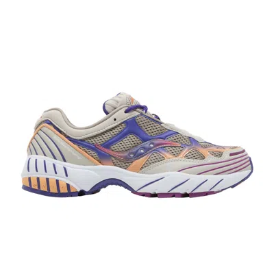 Pre-owned Saucony White Mountaineering X Grid Web 'purple Orange' | Men's Size 8