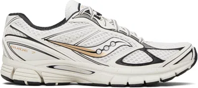 Saucony Progrid Guide 7 Patterned Sneakers In Neutral