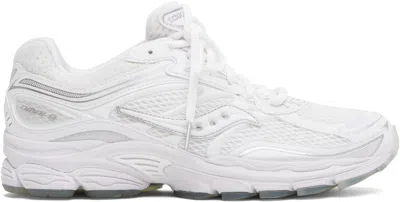 Saucony White Progrid Omni 9 Socktop Sneakers