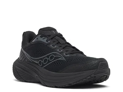 Saucony Wide Width Cohesion 19 Running Shoe In Black