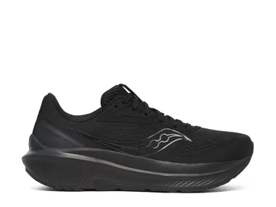 Saucony Wide Width Echelon 10 Running Shoe In Black
