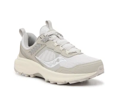 Saucony Wide Width Excursion Tr17 Trail Running Shoe In White