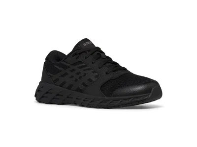Saucony Wind 2.0 (little Kid/big Kid) Kid's Shoes Black : 5.5 Big Kid W, Rubber/leather
