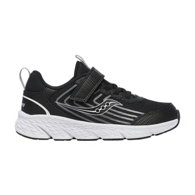Pre-owned Saucony Wind 3.0 A/c Big Kid 'black White' | Kid's Size 11