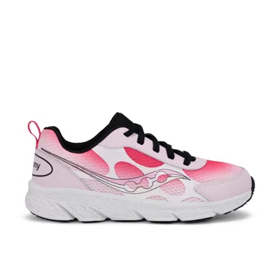Saucony Wind Xt Sneaker - Big Kid Pink Black