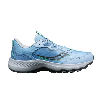 Pre-owned Saucony Wmns Aura Tr 'breeze Shadow' In Blue