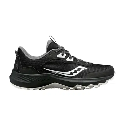 Pre-owned Saucony Wmns Aura Tr Wide 'black Fog'