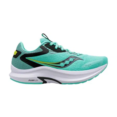 Pre-owned Saucony Wmns Axon 2 'cool Mint Acid' In Blue