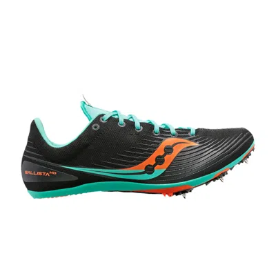 Pre-owned Saucony Wmns Ballista Md 'black Cool Mint' | Women's Size 10