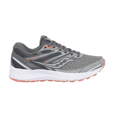 Pre-owned Saucony Wmns Cohesion 13 'coral Sky' In Grey