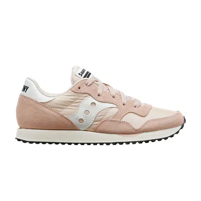 Pre-owned Saucony Wmns Dxn Trainer 'peach White' In Blue