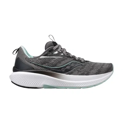 Pre-owned Saucony Wmns Echelon 9 Wide 'charcoal Ice' In Grey