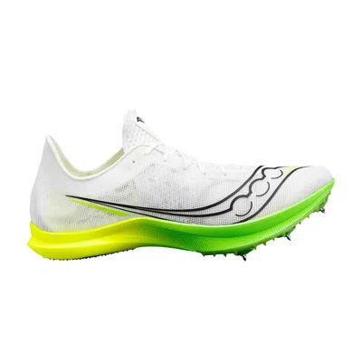 Pre-owned Saucony Wmns Endorphin Cheetah 'white Slime'