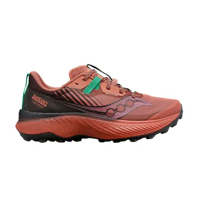 Pre-owned Saucony Wmns Endorphin Edge 'soot Basalt' In Red