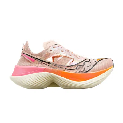 Pre-owned Saucony Wmns Endorphin Elite 'mars' In Orange