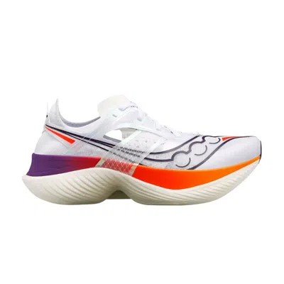 Pre-owned Saucony Wmns Endorphin Elite 'white Vizired'