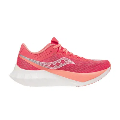 Pre-owned Saucony Wmns Endorphin Pro 4 'coral' | Pink | Women's Size 8.5