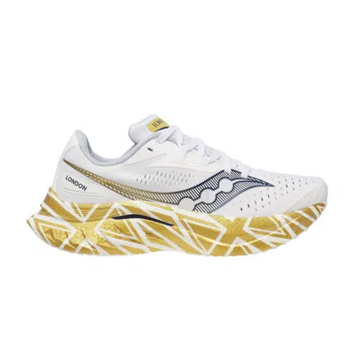 Pre-owned Saucony Wmns Endorphin Speed 4 'london' | White | Women's Size 9