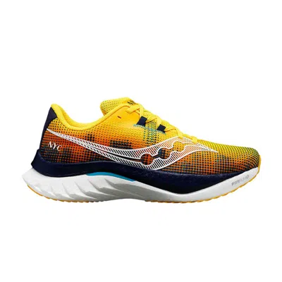 Pre-owned Saucony Wmns Endorphin Speed 4 'nyc' In Yellow