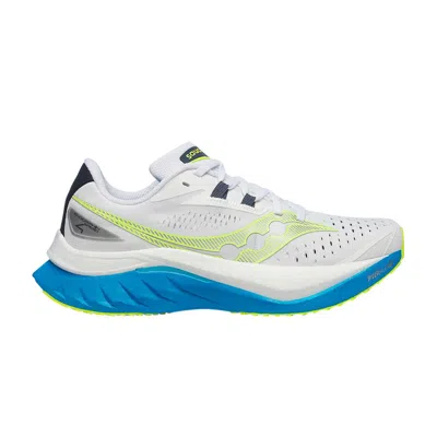 Pre-owned Saucony Wmns Endorphin Speed 4 'white Viziblue'