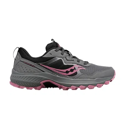 Pre-owned Saucony Wmns Excursion Tr16 'charcoal Rose' | Grey | Women's Size 5 In Gray