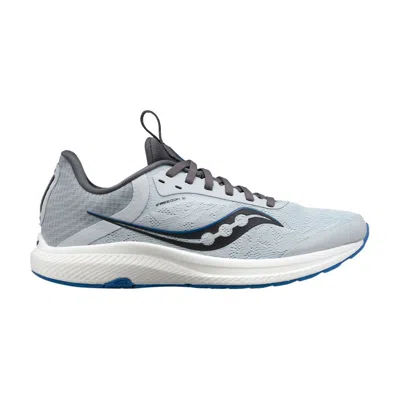 Pre-owned Saucony Wmns Freedom 5 'granite Shadow Blue' In Grey