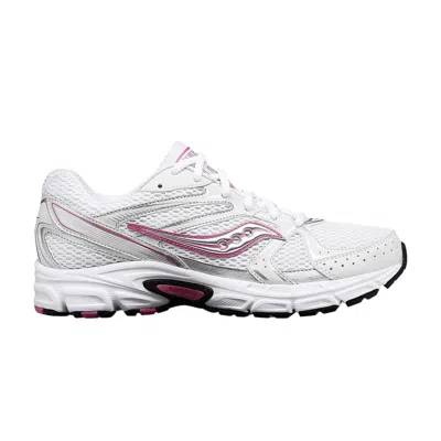Pre-owned Saucony Wmns Grid Ride Millennium 'white Pink'