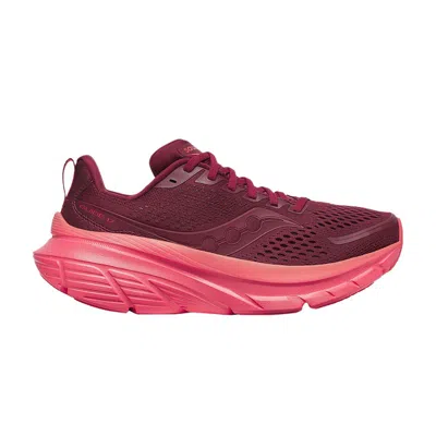 Pre-owned Saucony Wmns Guide 17 'currant Cayenne' | Red | Women's Size 8.5