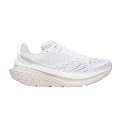 Pre-owned Saucony Wmns Guide 17 'white Moon'