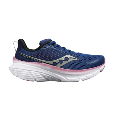 Pre-owned Saucony Wmns Guide 17 Wide 'navy Orchid' | Blue | Women's Size 6.5
