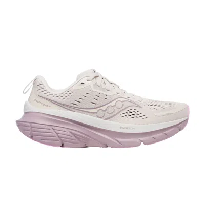 Pre-owned Saucony Wmns Guide 18 'moon Quail' | Cream | Women's Size 7.5 In White