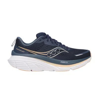 Pre-owned Saucony Wmns Guide 18 'navy Apricot' | Blue | Women's Size 5